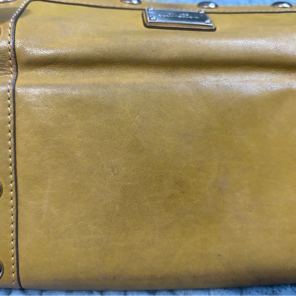 Michael Kors Yellow Stud Wallet - Picture 10 of 12